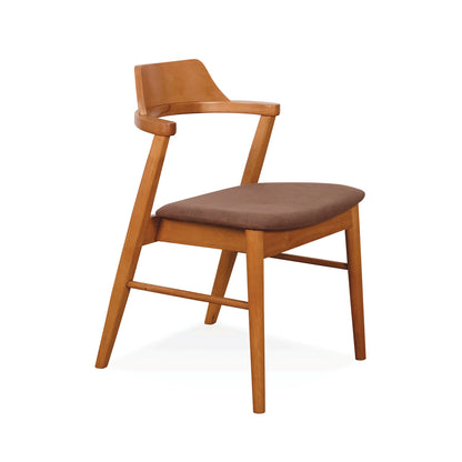SOREN Dining Chair - Light Walnut