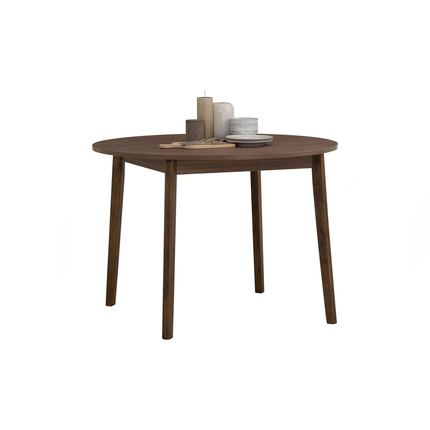 STARK Round Dining Table - Cocoa (1067DIA)