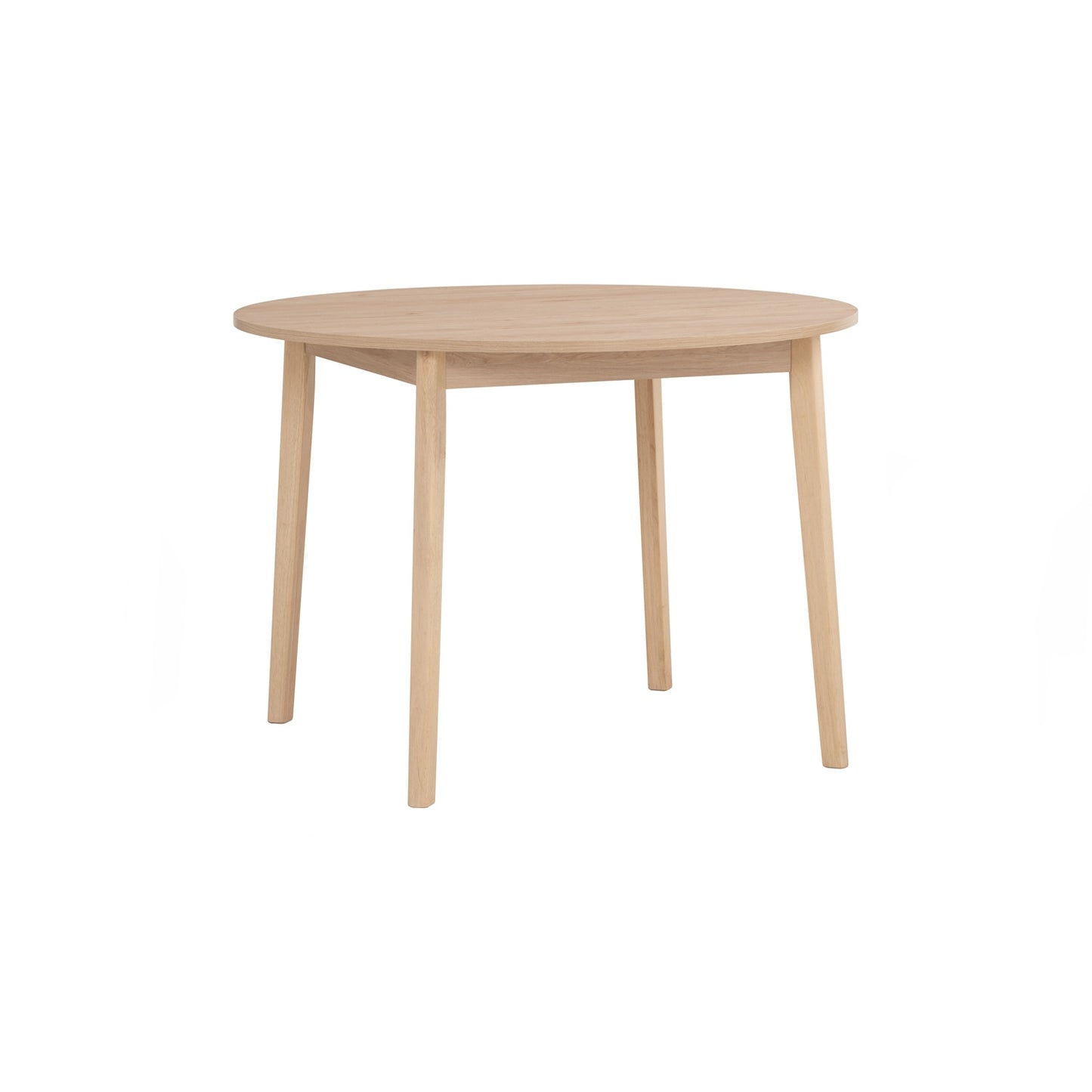 STARK Round Dining Table - White Wash (1067DIA)