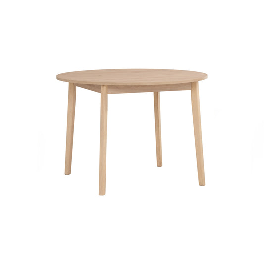 STARK Round Dining Table - White Wash (1067DIA)