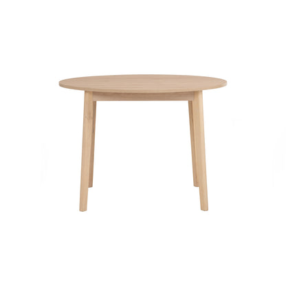 STARK Round Dining Table - White Wash (1067DIA)