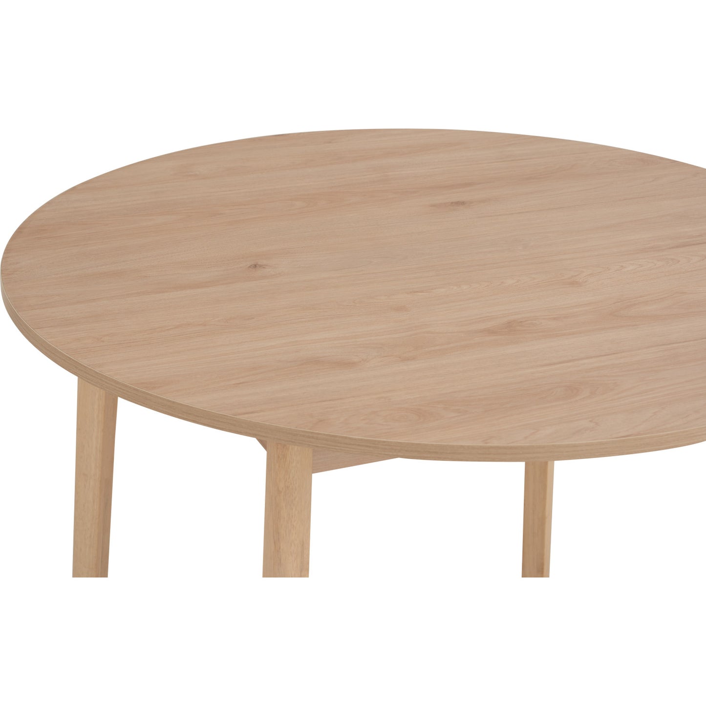 STARK Round Dining Table - White Wash (1067DIA)