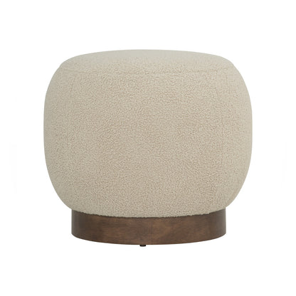 STELIA Pouf - Brown Beige