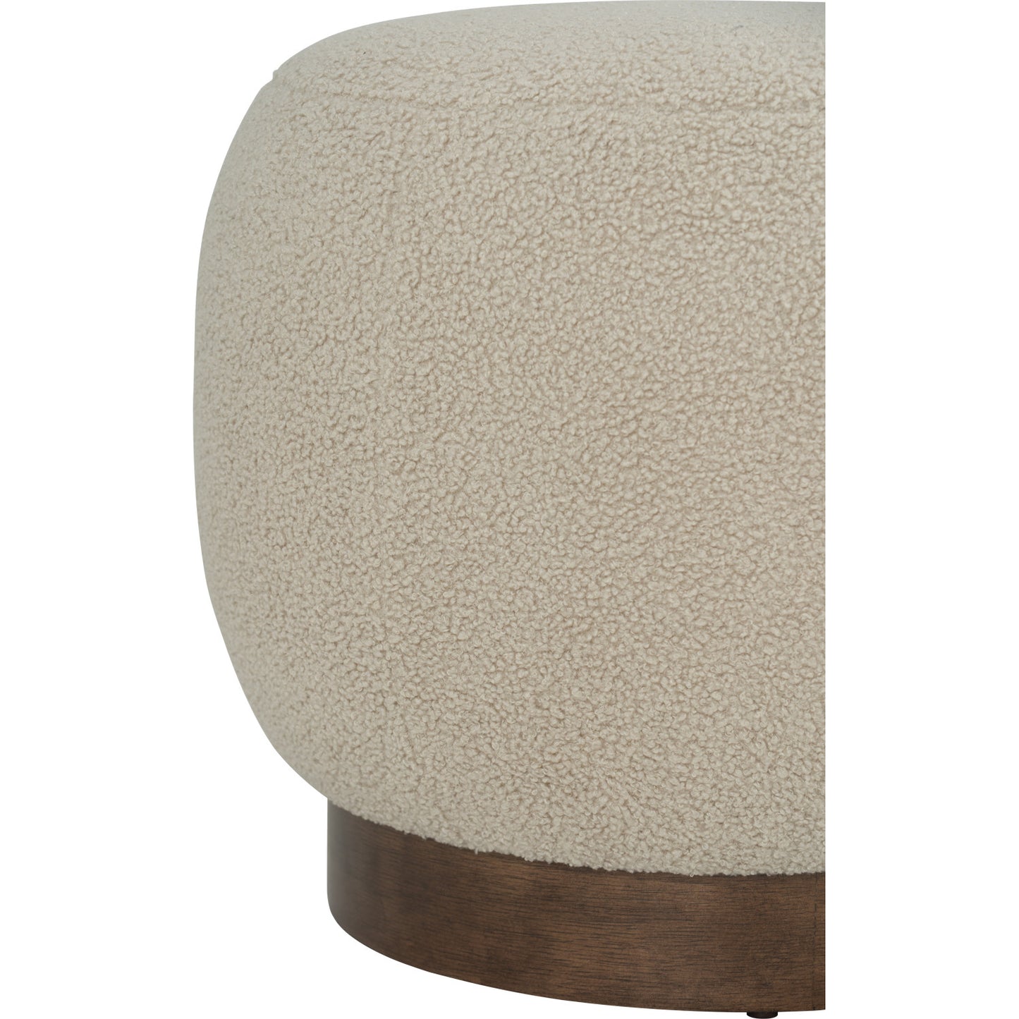 STELIA Pouf - Brown Beige