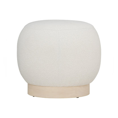 STELIA Pouf - Cream White