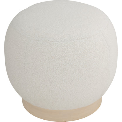 STELIA Pouf - Cream White