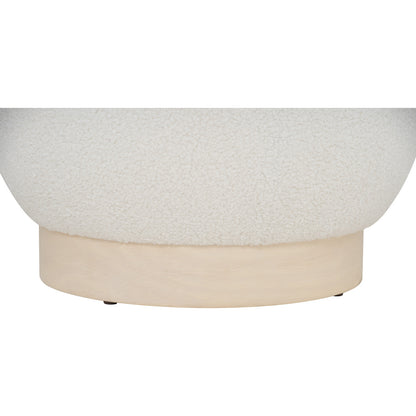 STELIA Pouf - Cream White