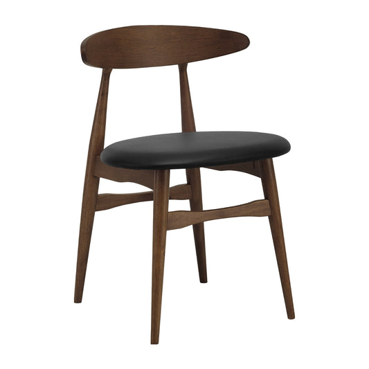 TELYN Dining Chair - Cocoa Leg, Espresso Seat