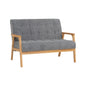 TUCSON 2 Seater Sofa - Grey (Pets Friendly Fabric)