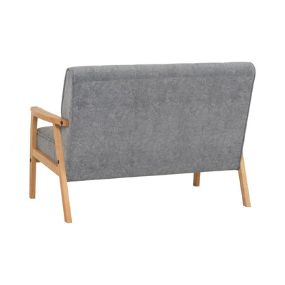TUCSON 2 Seater Sofa - Grey (Pets Friendly Fabric)
