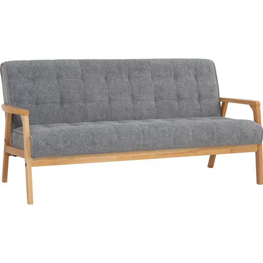 TUCSON 3 Seater Sofa - Grey (Pets Friendly Fabric)