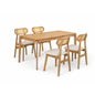 Dining Set ( Targus Table + 4 Hadden Chair ) - Beech