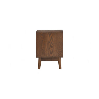TENRI Bed Side Table - Cocoa (With 1 Drawer)