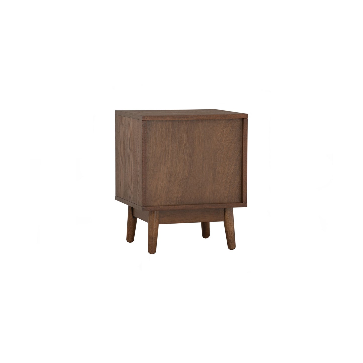 TENRI Bed Side Table - Cocoa (With 1 Drawer)