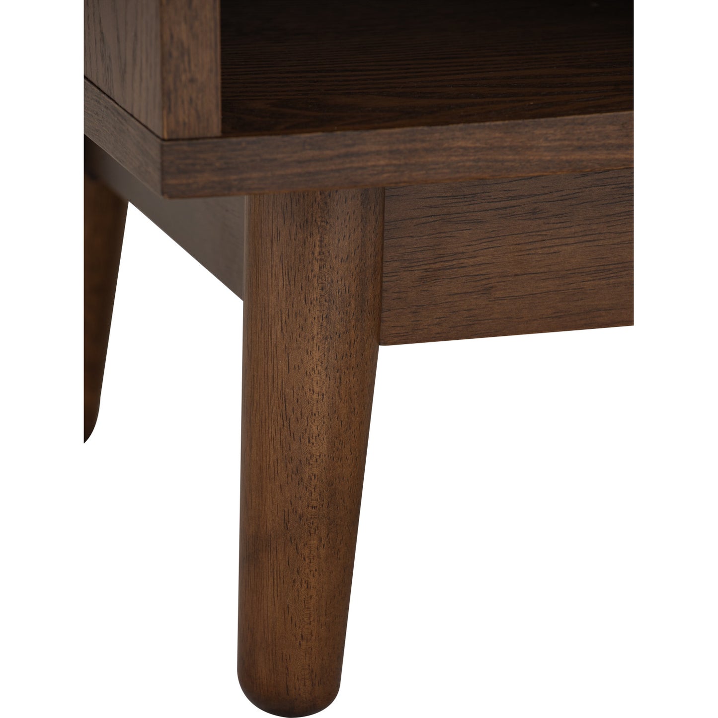 TENRI Bed Side Table - Cocoa (With 1 Drawer)
