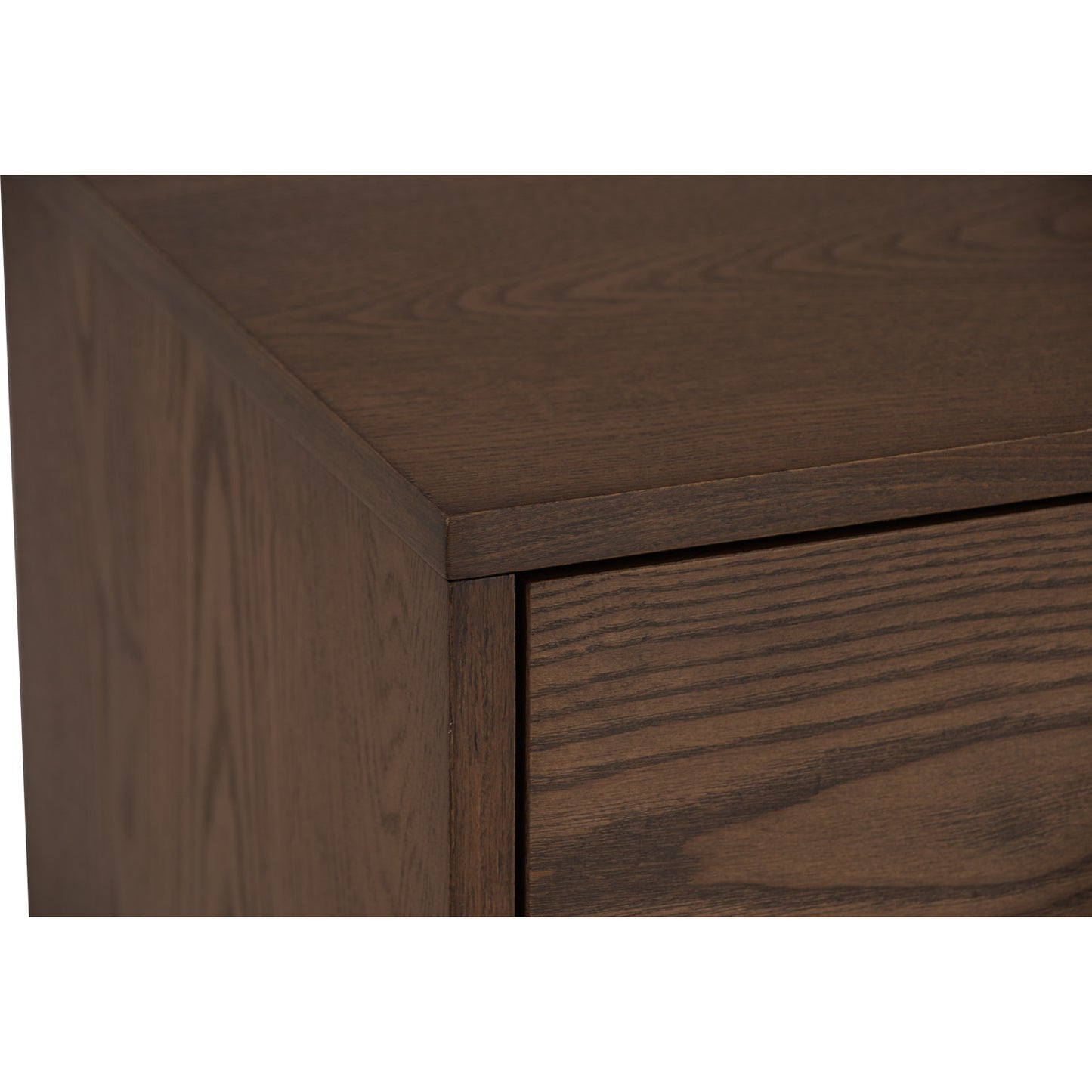 TENRI Bed Side Table - Cocoa (With 1 Drawer)