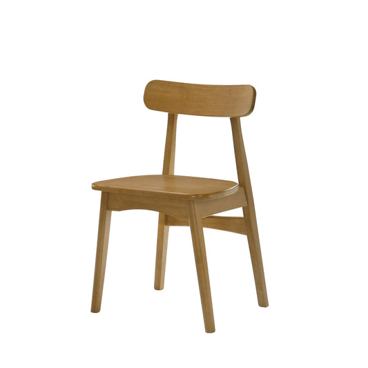 TENZA Dining Chair - Beech (Wooden Seat)