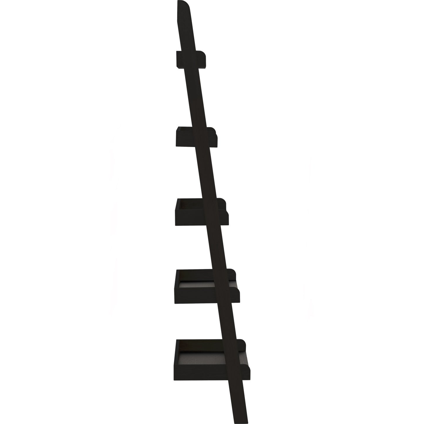 TILT Leaning Book Shelf - Black