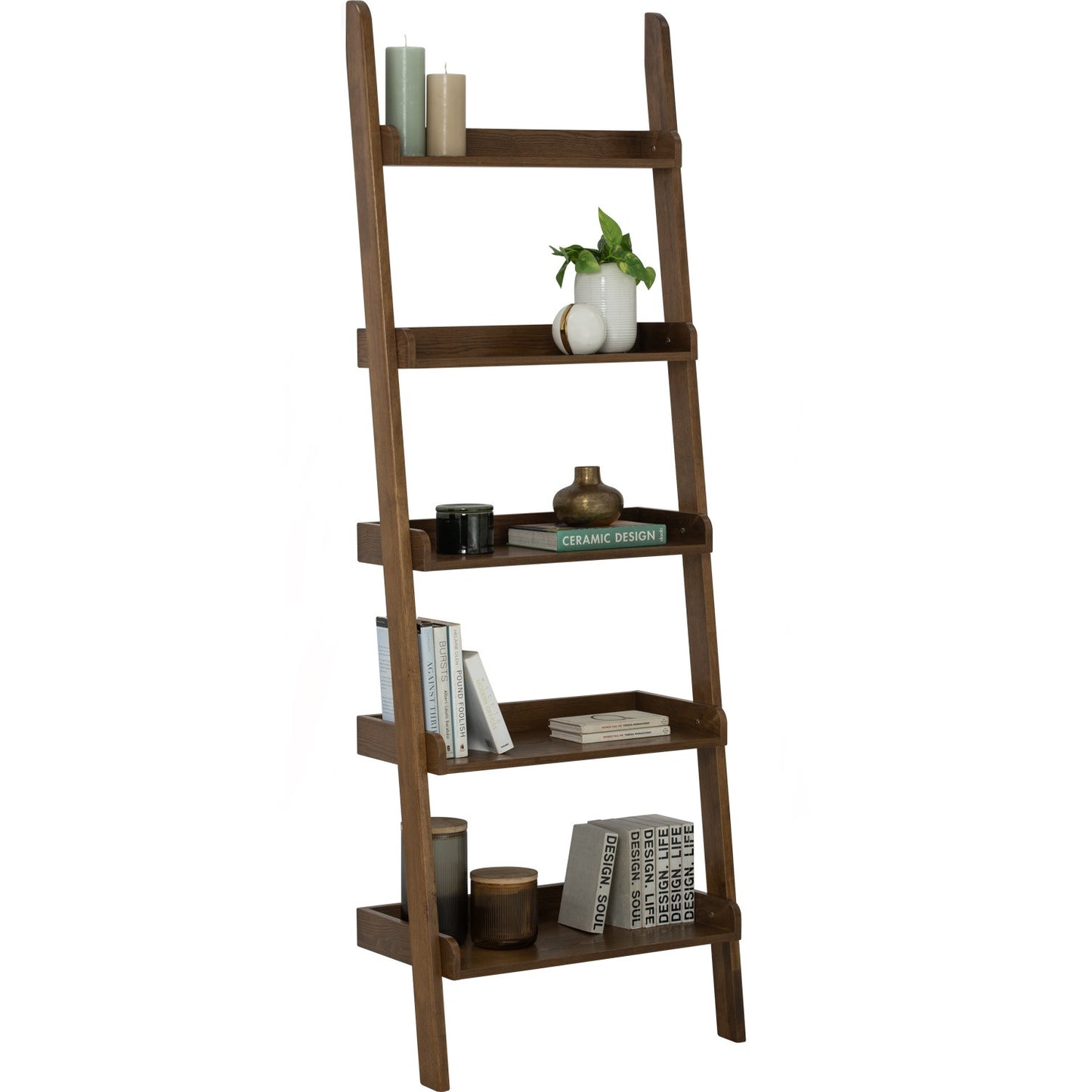 TILT Leaning Book Shelf - Cocoa