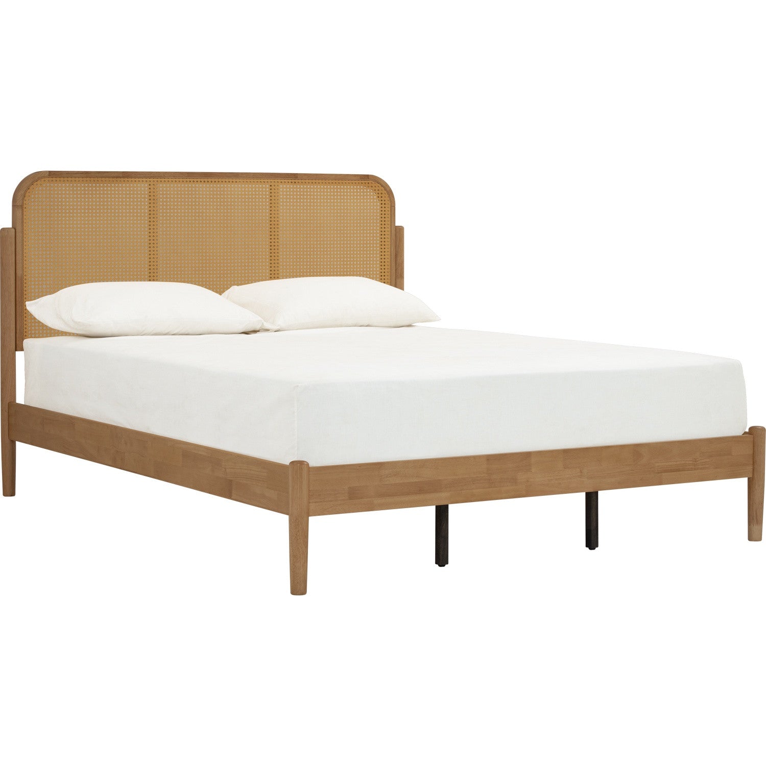 TIMO Bedframe - Natural (Queen Size) – ALPHA HOME FURNITURE SDN BHD