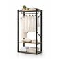 TITAN Metal Open Wardrobe