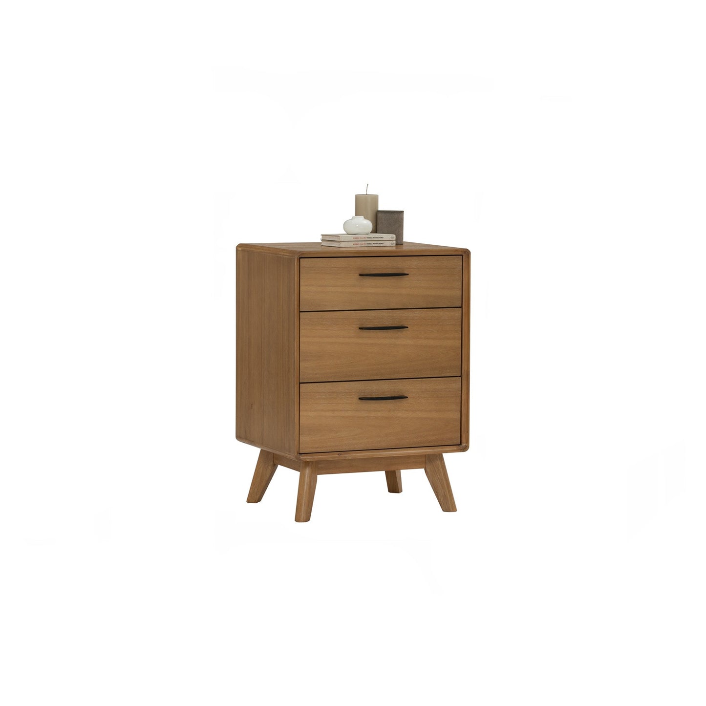 TORONTO Bed Side Table (With 3 Drawer)