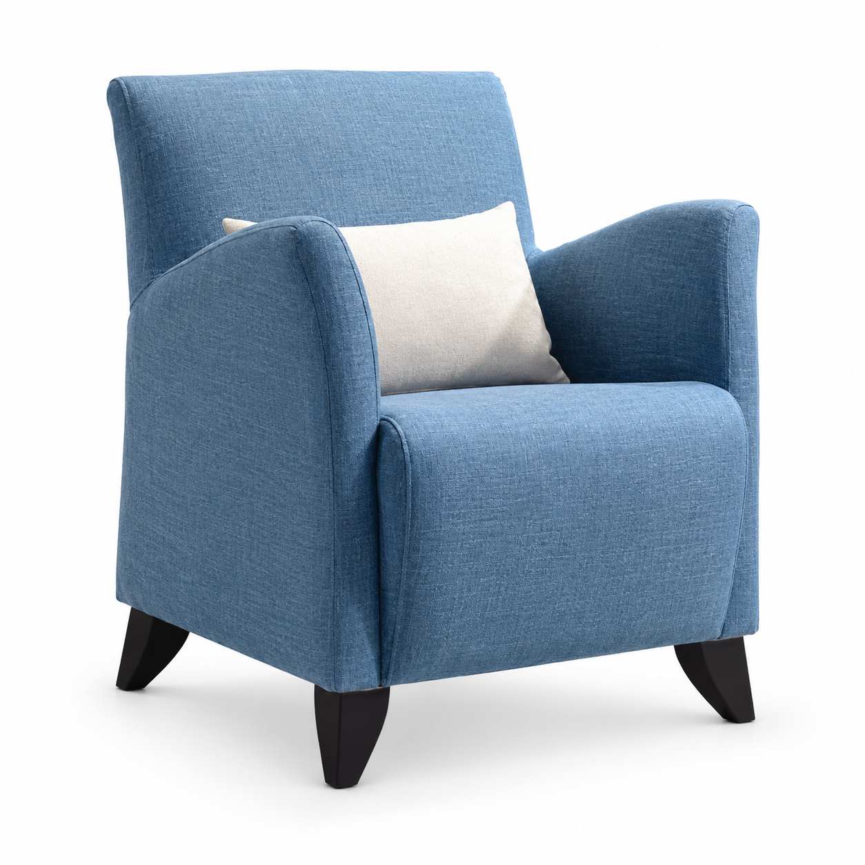 UDINESE 1 Seater Sofa Blue