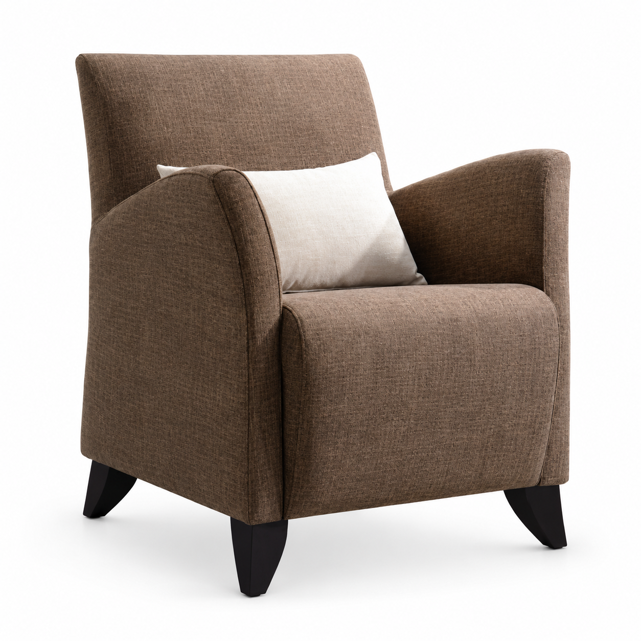 UDINESE 1 Seater Sofa Brown