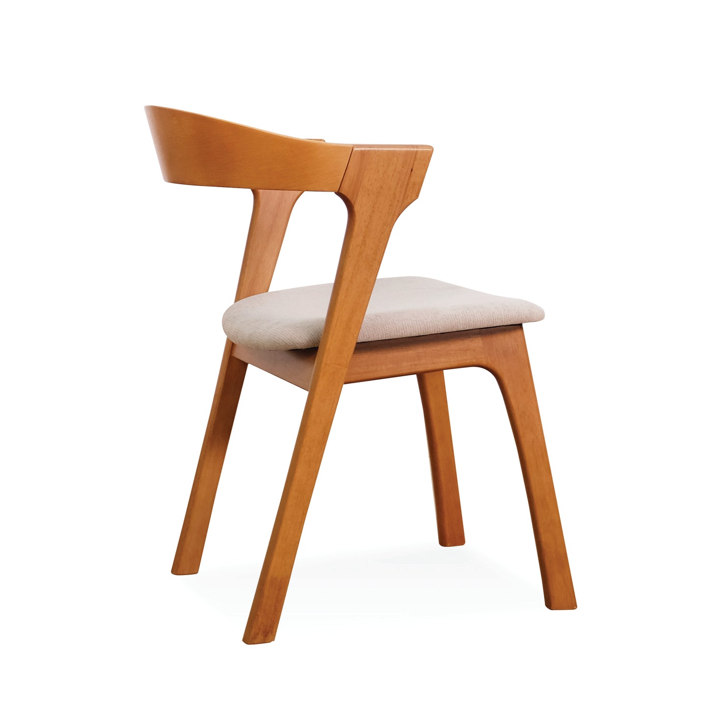 UNA Dining Chair - Light Walnut