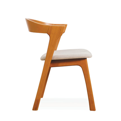 UNA Dining Chair - Light Walnut