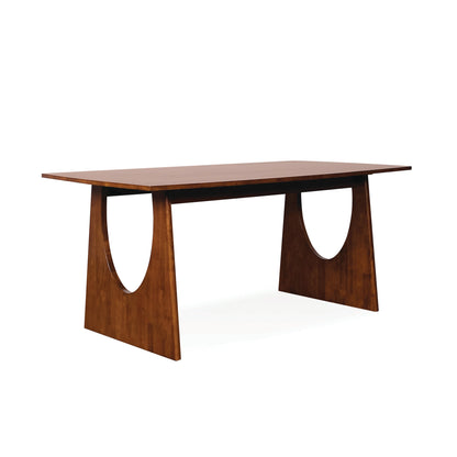 UNA Dining Table - Medium Brown (1800L)