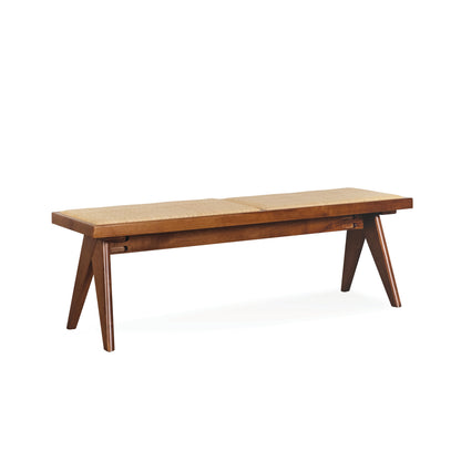 VELENTINA Bench - Medium Brown