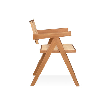 VELENTINA Arm Chair (Rattan Seat)