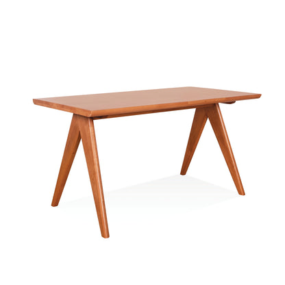 VELENTINA Dining Table - Light Walnut (1450L)