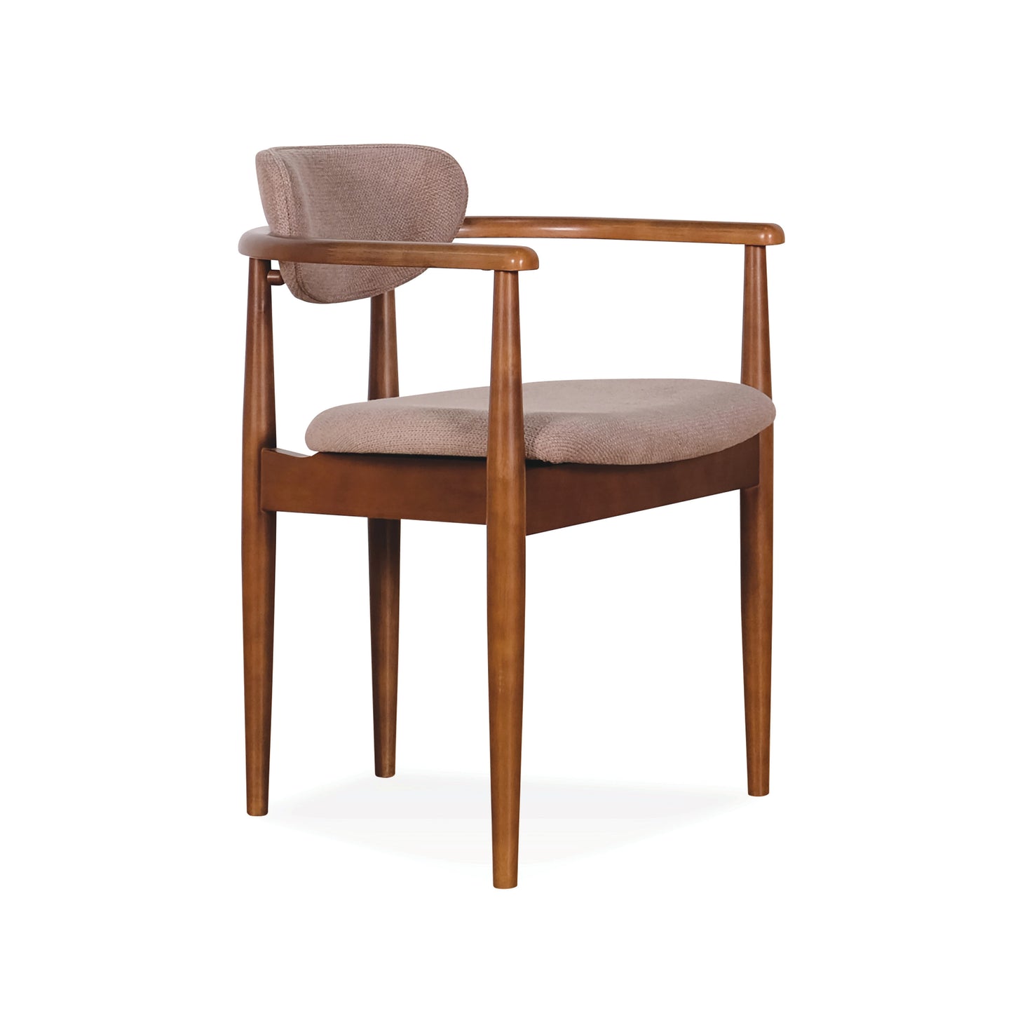 VIANO Dining Chair - Medium Brown