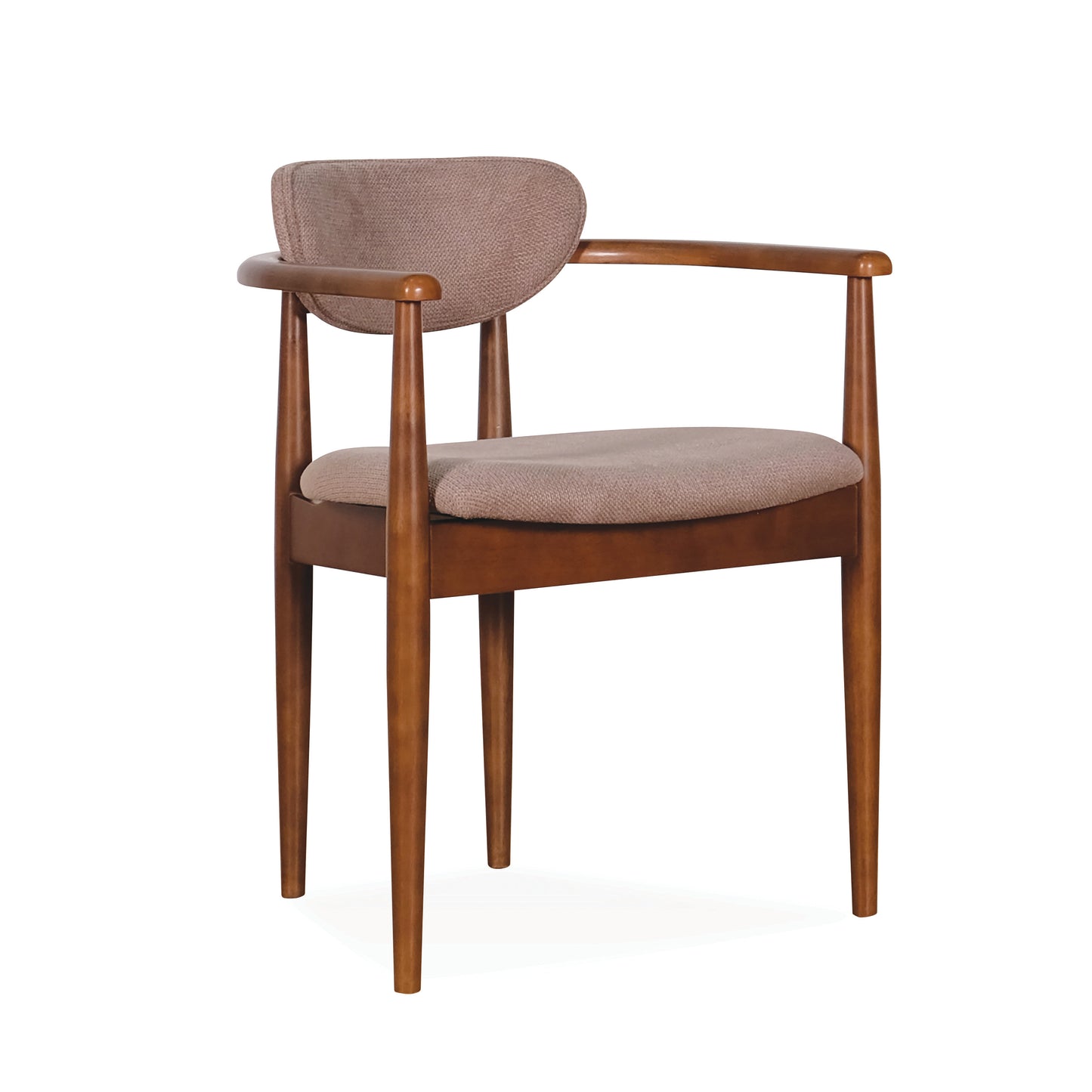 VIANO Dining Chair - Medium Brown
