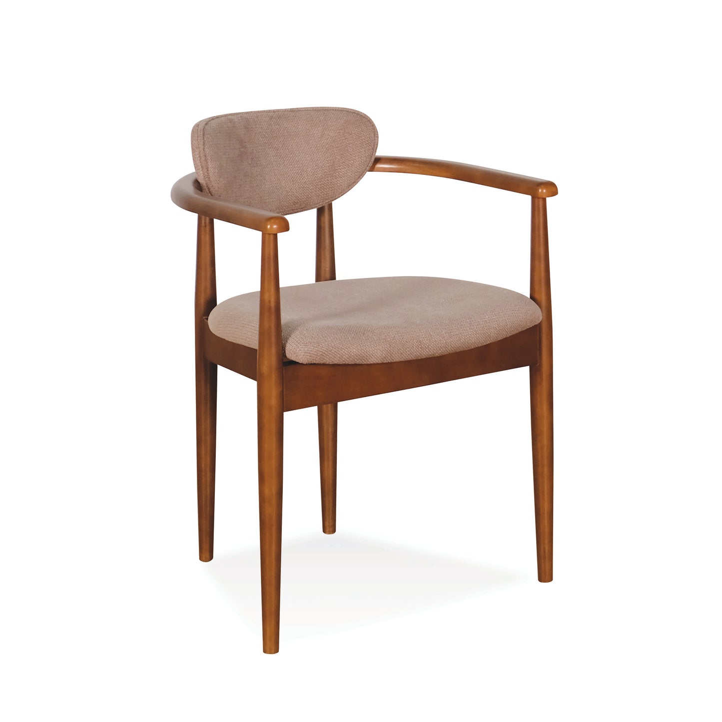 VIANO Dining Chair - Medium Brown