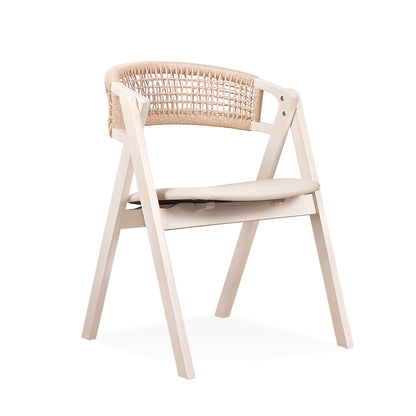 VICTOR Dining Chair - Soft Cream White