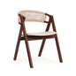 VICTOR Dining Chair - Medium Brown