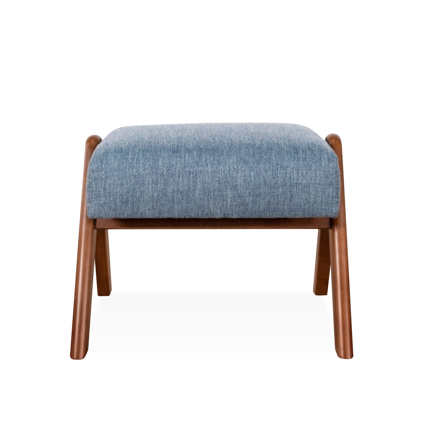 Vincent Footstool - Medium Brown