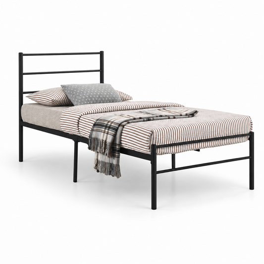 VITA Metal Bedframe - Black (Single Size)