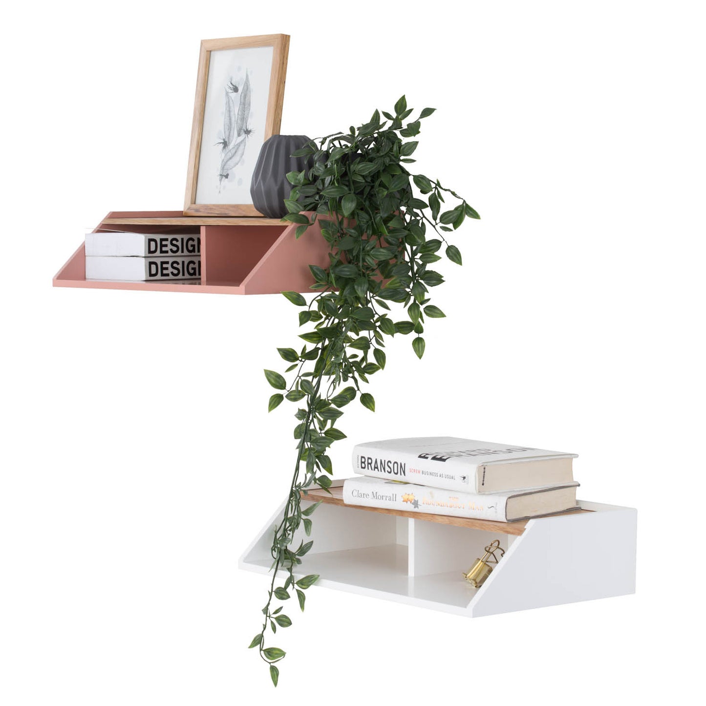 WAYLAND Wall Shelf - White