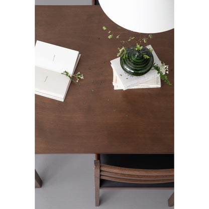 WALD Dining Set ( 1 Table + 4 Chair ) - Cocoa