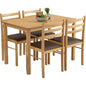 WALD Dining Set ( 1 Table + 4 Chair ) - Natural