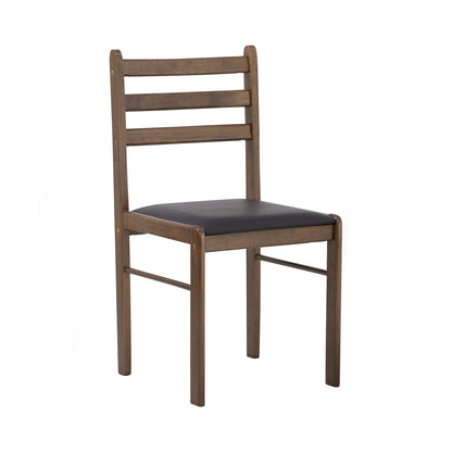 WALD Dining Set ( 1 Table + 6 Chair ) - Cocoa