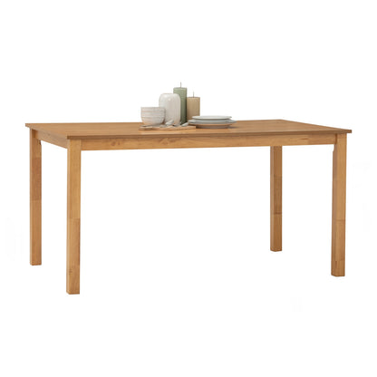 WALD Dining Set ( 1 Table + 6 Chair ) - Natural