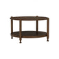 WILLOW Round Coffee Table - Cocoa