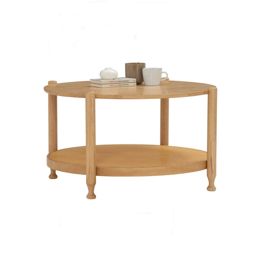 WILLOW Round Coffee Table - Natural
