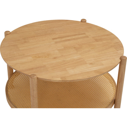 WILLOW Round Coffee Table - Natural