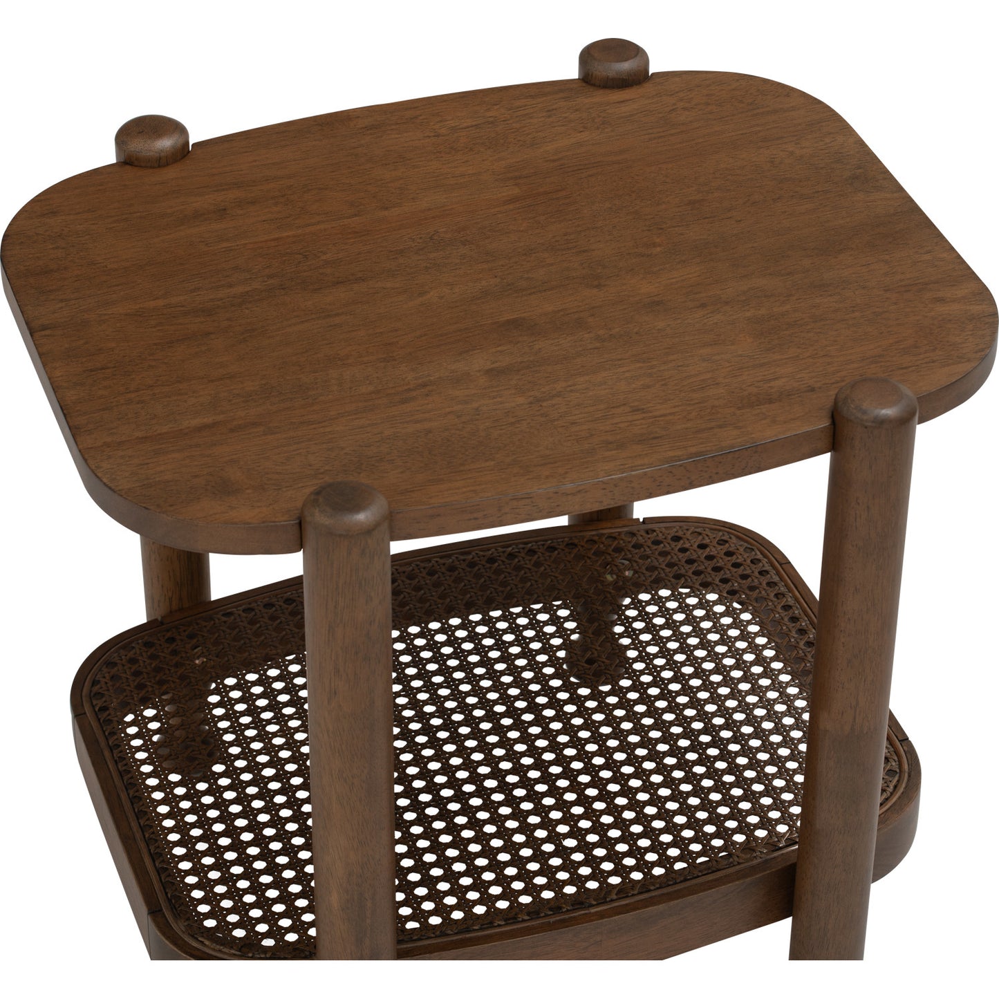 WILLOW Side Table - Cocoa